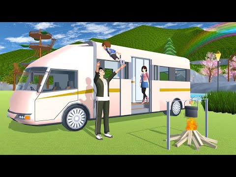 Bertahan Hidup di Campervan - Part 1 | SAKURA School Simulator #sakuraschoolsimulator #aesthetic