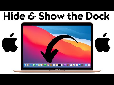 How to Hide and Visible Mac Dock