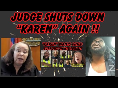 JUDGE SHUTS DOWN DEADBEAT DAD...AGAIN!!  "i made a payment today judge...."   #karen