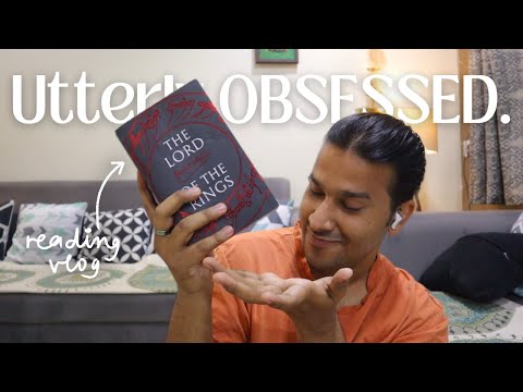 I read THE LORD OF THE RINGS series for the first time and... I'M OBSESSED. // reading vlog