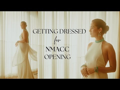 Getting dressed for the NMACC opening | Mira Kapoor