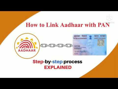 How to link Adhaar Card with Pan Card🤔 প্যান কার্ডের সাথে আঁধার লিঙ্ক কিভাবে করবেন✔️