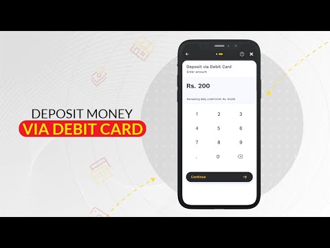 Add Money Through Debit Card