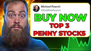 Top 3 Penny Stocks to Buy NOW for HUGE Growth (Crypto, AI, Biotech & More!)