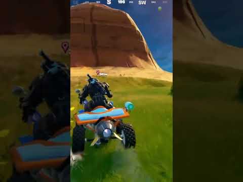 crazy leap with 4 wheeler #shorts #fortnite #fortnitefunnymoments