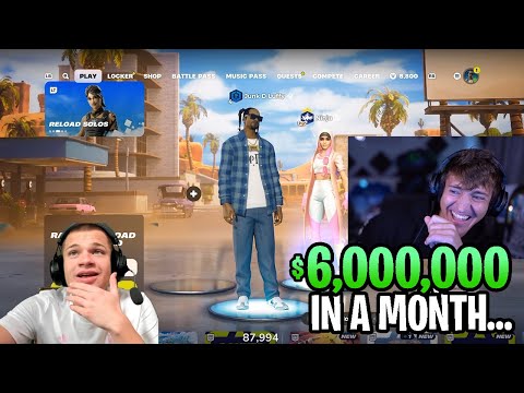 Ninja Makes Jynxzi Freak Out After Revealing How Much He Made In 1 Month From His Fortnite Code