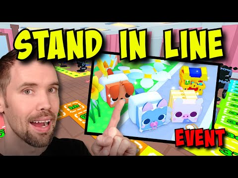 🔴LIVE | STAND IN LINE EVENT UPDATE PET SIMULATOR 99  | Roblox