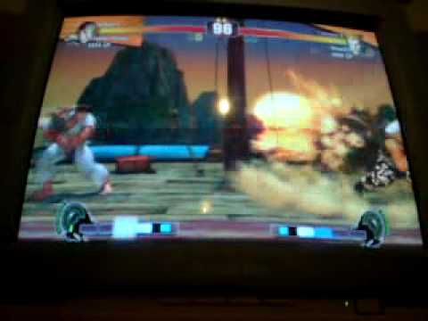 Street Fighter IV G2 Match - Ryu (Chaotic Realms) VS Guile (Wess211)