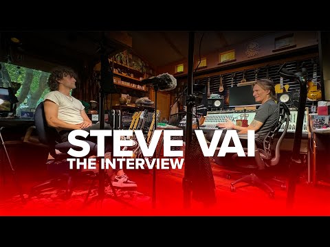 Steve Vai Talks Guitar Technology, Spark MINI Vai, and Discovering Your Calling