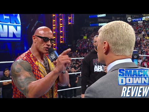 WWE Smackdown Review 3/8/2024 | Cody Rhodes Slaps The Rock!!!!!