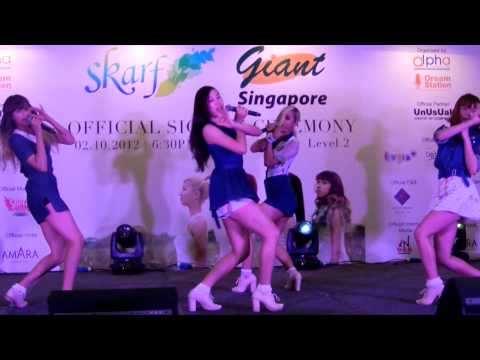 [HD Fancam] 121002 Skarf - Oh! Dance (Fanmeet in Bugis+)