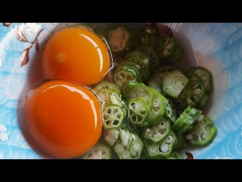 okra and eggs recipe -  very healthy  kito diet