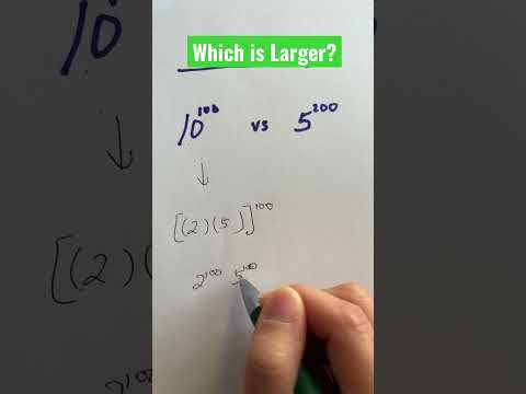 Which is Larger?     #maths #math #mathtrick #solve