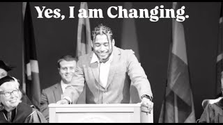 2024 Honors Convocation Speech "Yes, I am Changing"