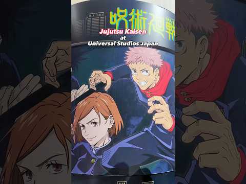 Jujutsu Kaisen at Universal Studios Japan #jujutsukaisen #jjk #japan