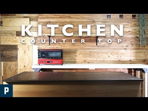 【DIY】Long shelf & Kitchen counter Making PON DISHES Kitchen #2