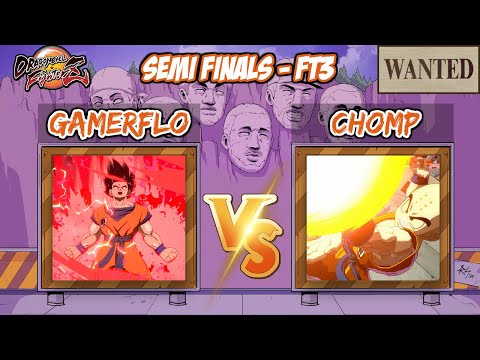 The sauce battle! Gamerflo vs Chomp FT3 - WANTED DBFZ