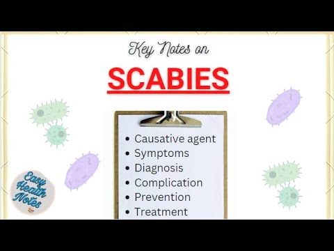 Scabies- Causes, Symptoms & Complications, Diagnosis, Prevention, Treatment & Control