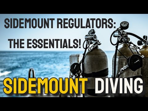 Sidemount Scuba DIN Regulators (Sidemount Diving)