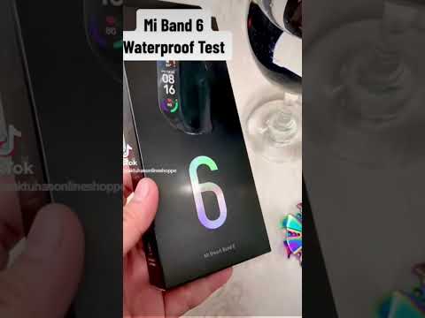 Mi Band 6 Waterproof Testing #gadgets #miband #smartwatch #waterproof