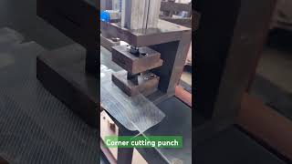 corner cutting punch #plastechengineers #cuttingskills #cuttingplastic #plasticindustry