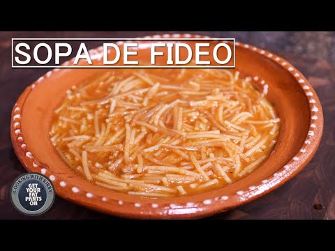 Sopa de Fideo - Sopita - Mexican Food