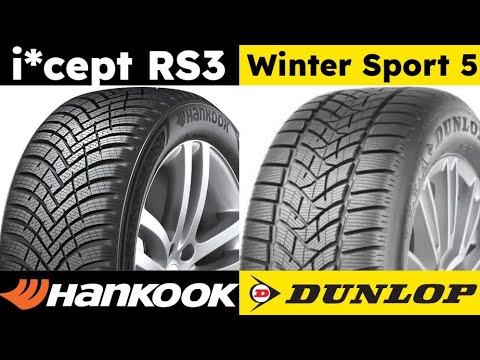 Hankook Winter I cept RS3 vs Dunlop Winter Sport 5