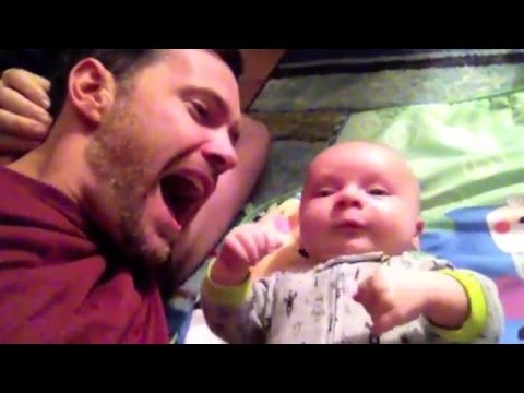 Baby Elijah's first beatbox jam!