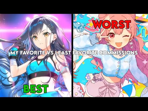 My favorite to least favorite commissioned song from each character [ project sekai ] OLD❗️