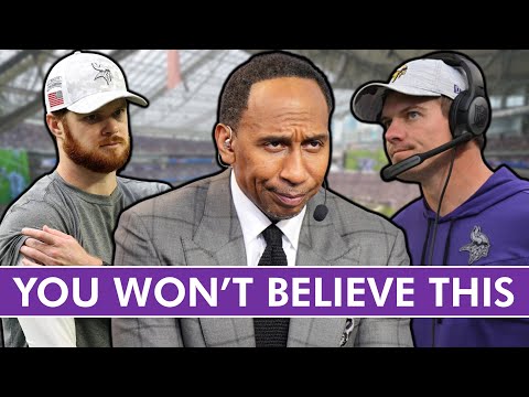 What Stephen A. Smith Had To Say About The Minnesota Vikings…