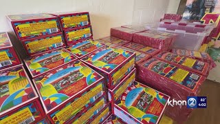 Firecrackers sales begin for New Year's Eve celebrations