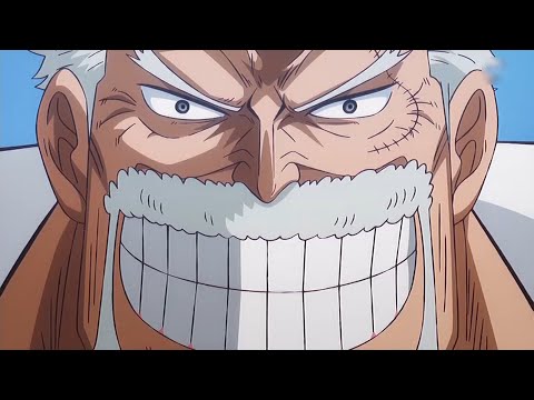 アニメ版ワンピース第1103話ガープシーン