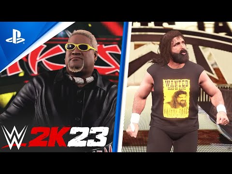 WWE 2K23 Rikishi Entrance & Cactus Jack Entrance (PS5)