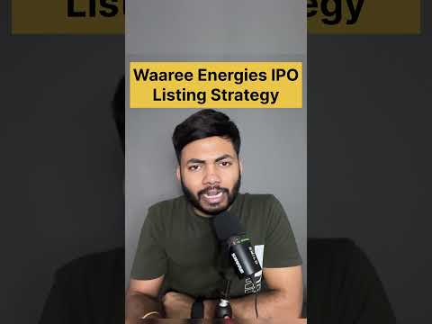 Waaree Energies IPO Listing Strategy🔥| Latest IPO GMP #ipo #buyback #shortsfeed #hyundai