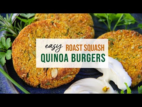 QUINOA patties recipe - SUPER TASTY!