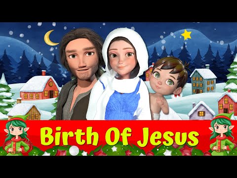 🔴🎄 The Christmas Story 🔴🎄I Birth Of Jesus I The Nativity Bible Story🎄I Animated Fairytale🌟