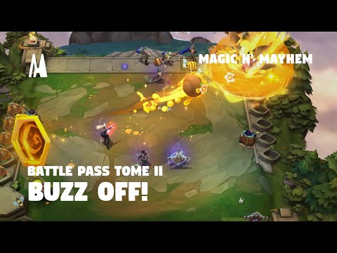 BUZZ OFF! - BATTLE PASS MAGIC N' MAYHEM: TOME 2  | TFT SET 12