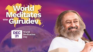 LIVE Meditation With Gurudev Sri Sri Ravi Shankar | World Meditation Day 2024 | Times Now