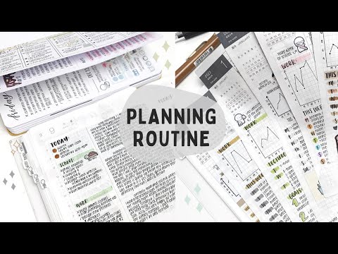 My Daily Planning Routine | For University, Business, and Life