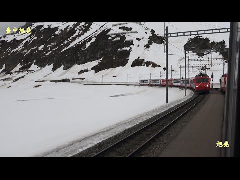 雄獅旅遊瑞士3. 庫爾CHUR-冰河列車GLACIER  EXPRESS 餐點佐 壯麗絕景+列車聯結機械構造作動 -- 策馬特ZERMATT小鎮悠然風情.