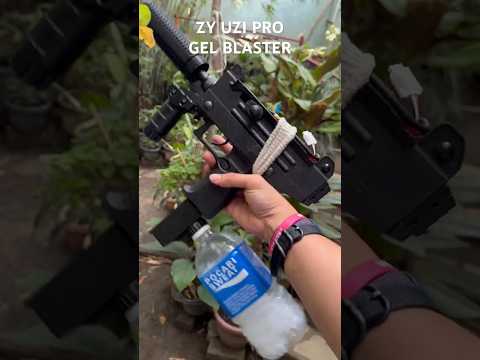 ZY Uzi Pro Gel Blaster with bottle fed magazine #gelblasterph #gbphsouth #jomarx