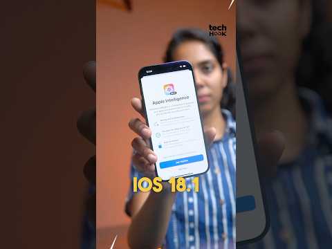 How to install Apple Intelligence in India with iOS 18.1 #apple #appleintelligence #ios18 #ytshorts