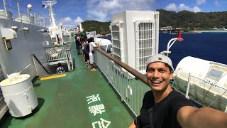 Ogasawara Island Arrival after 24 hours at Sea