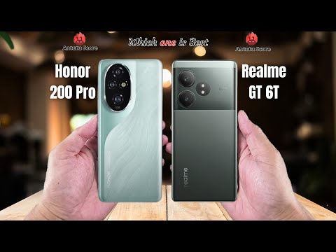 Honor 200 Pro vs Realme GT 6T Full comparison ⚡Which one is Best