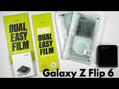 Galaxy Z Flip 6 RINGKE Cases &  Screen Protectors - Drop & Scratch Tests