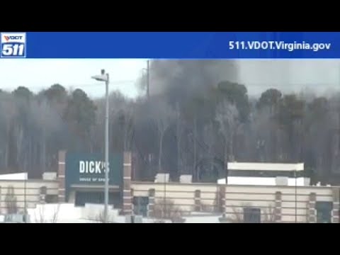 Homeless Encampment Fire In Chesapeake, Virginia (with Fire Scanner Audio & Two Cameras)