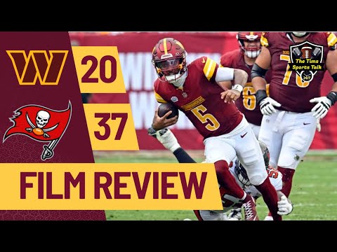 FILM REVIEW! Washington Commanders Vs Tampa Bay Buccaneers Week 1 2024