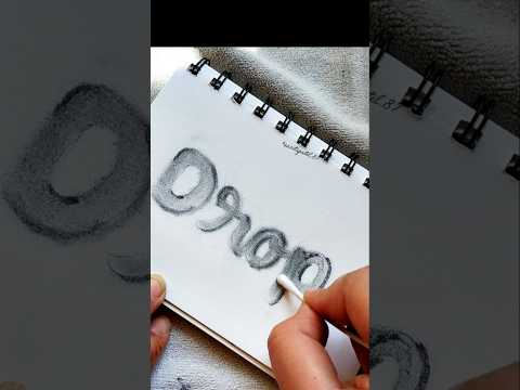 3d lettering tutorial 😊🩶| 3d handlettering #shorts #shortsvideo #ytshorts #viralshort