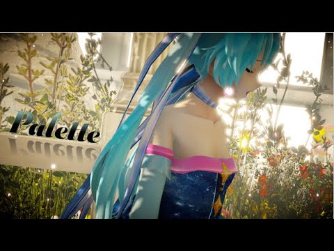 【Hatsune Miku NT】Palette《Cover - MMD 60fps》(VOCALOID Realistic)