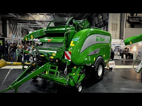 LAMMA Show 2024 Highlights: McHale Fusion Vario Plus film-on-film variable chamber combi-baler